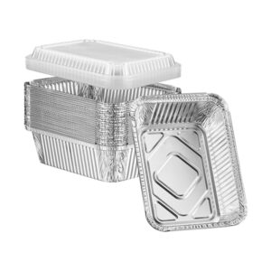 900 ml 4 Eckig Alu container mit Deckel 500 set in karton Netto €50 ( €0,10 / set )