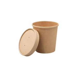 475 ml Soup Cup mit Papier Deckel Netto €36 ( €0,12 / set ) 300 set in 1 karton